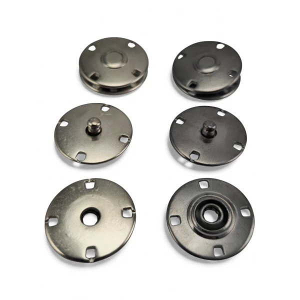 4 Prong Snap Fastener with Cover – Sewn Snap Fastener E 2280