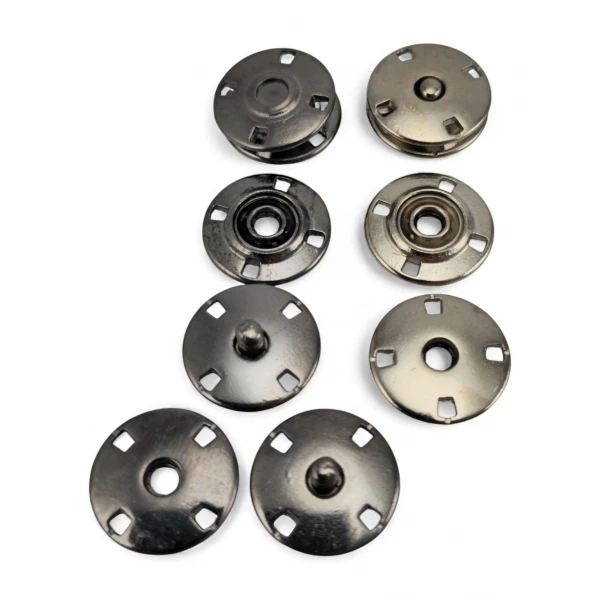 Standing button serrated edge Jacket Button 17.5 mm - 26 men E 2132