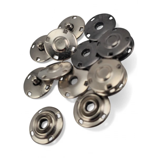 4 Prong Snap Fastener with Cover – Sewn Snap Fastener E 2282