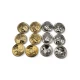 Hammered 2 Hole Zamak Button 20 mm - 32 size E 2287
