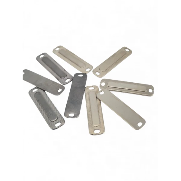 Serrated Metal Plate 29.6 mm x 7.7 mm E 2291