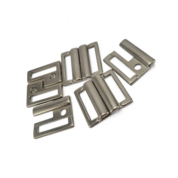Metal Clip Buckle / Snap Clip Connection 19.7 mm x 4.8 mm E 2305