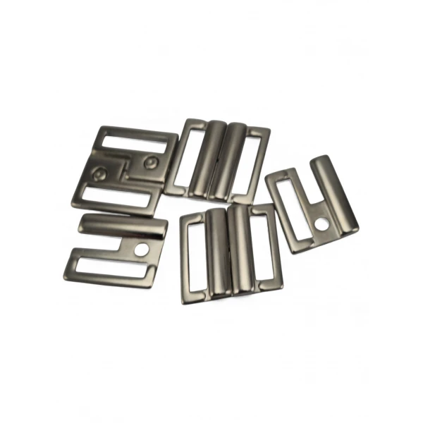 Metal Clip Buckle / Snap Clip Connection 19.7 mm x 4.8 mm E 2305