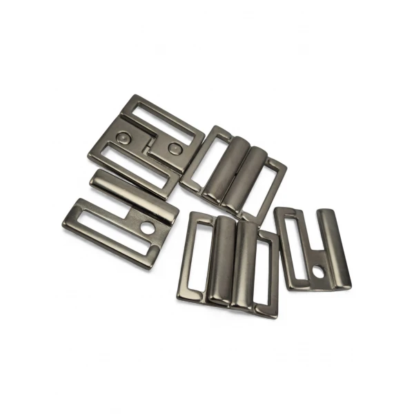 Metal Clip Buckle / Snap Clip Connection 19.7 mm x 4.8 mm E 2305