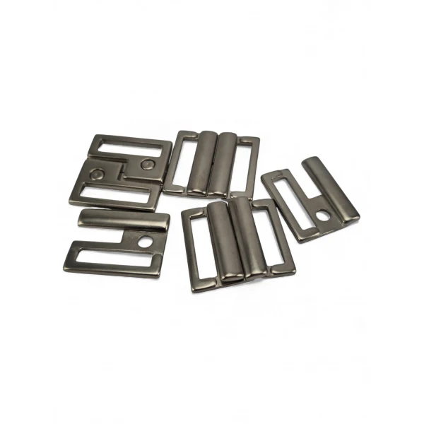 Metal Clip Buckle / Snap Clip Connection 19.7 mm x 4.8 mm E 2305