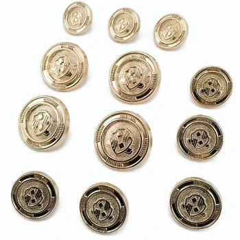▷ Blazer Metal Button Set (12 pcs) Jacket Button and Cufflinks