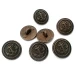 15 mm - 24 boy Gemi Çapası Logolu Metal Ayaklı Düğme E 1930