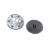 Patterned Shank Metal Button Metal 30 mm 48 L B 5