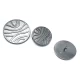 Çizgi Desenli Ayaklı Metal Düğme Metal 28 mm 44 Boy B 83