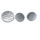 Çizgi Desenli Ayaklı Metal Düğme Metal 28 mm 44 Boy B 83