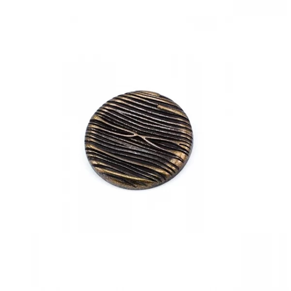 Tree Trunk Design Metal Foot Button 28 mm - 44 size E 1041