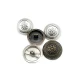 21 mm - 32 L Women's Jacket Button Floral Embroidered Shank Button E 1055
