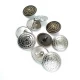 Desenli Metal Ayaklı Düğme  20 mm - 34 boy E 111