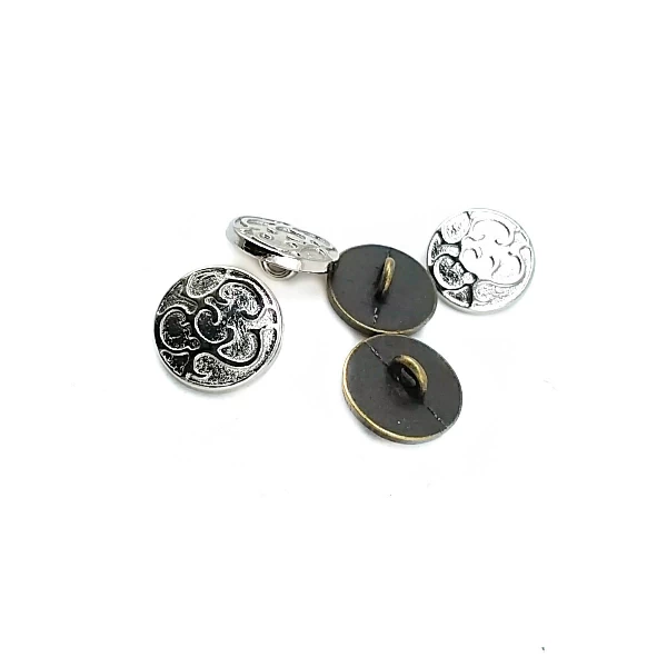14 mm - 22 boy Desenli alttan dikme düğme E 1124