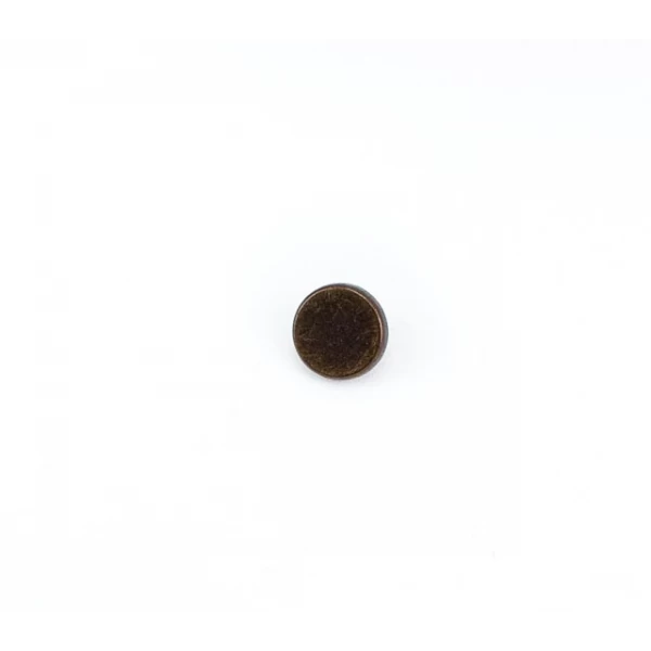 9 mm - 14 boy Metal Düz Ayaklı Düğme E 1130