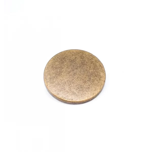 Sade Metal Ayaklı Düğme 33 mm - 53 boy E 1138