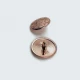 20 mm - 32 boy Motif Desenli Alttan Dikme Metal Düğme Özel Kaplama E 115 G