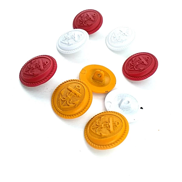 18 mm - 29 length Anchor Design Metal Foot Button E 1151