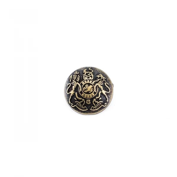 23 mm Kabile Tasarımlı Ayaklı düğme Metal E 1157 23 mm Kabile Tasarımlı Ayaklı düğme Metal E 1157