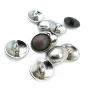 20 mm - 39 boy Çizgili Metal Ayaklı Düğme E 1295