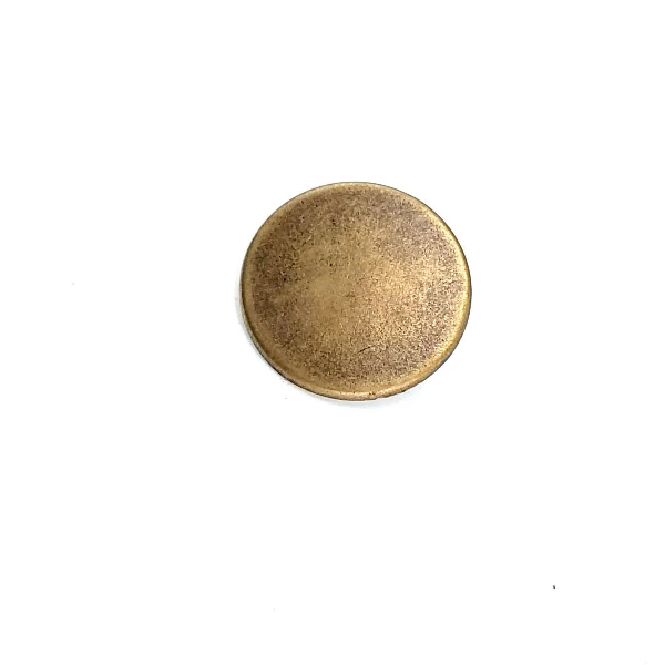 17 mm - 28 L Flat Coin Shape Shank Button E 1323