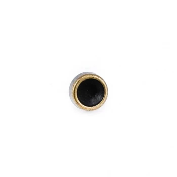 8 mm - 13 size Metal Leg Stone & Enamel Button E 1372