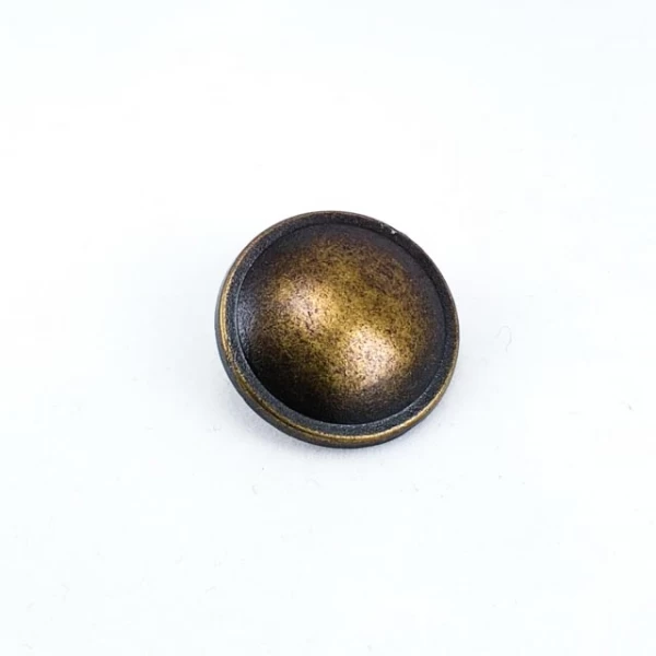 21 mm - 34 boy Bombeli Ayaklı Metal Düğme E 1376