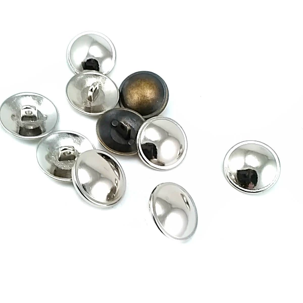 21 mm - 34 boy Bombeli Ayaklı Metal Düğme E 1376