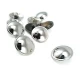 21 mm - 34 boy Bombeli Ayaklı Metal Düğme E 1376