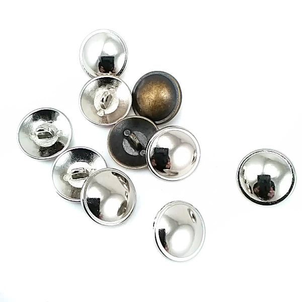 21 mm - 34 boy Bombeli Ayaklı Metal Düğme E 1376
