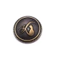23 mm Cat Pattern Leg metal button - 36 lignes E 1380
