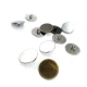 Simple 15 mm - 24 size Metal Foot Button E 1421