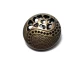 Desenli büyük boy 30 mm metal düğme E 1527 Desenli büyük boy 30 mm metal düğme E 1527