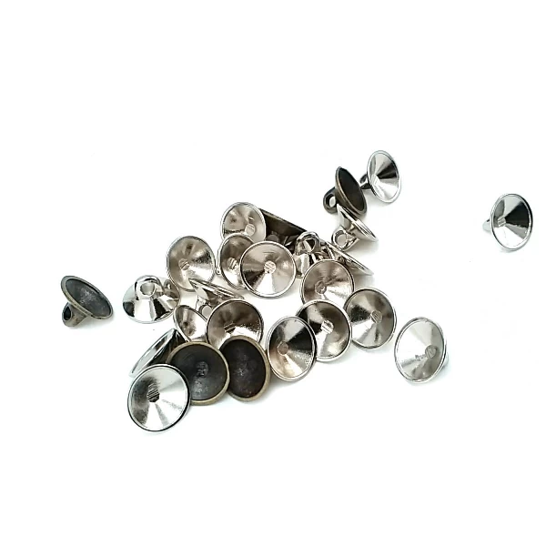 Taşlı & Taşsız Metal Ayaklı Düğme 10 mm - 16 boy E 1599