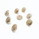 12 mm - 20 boy Bluz ve Gömlek 8li Düğme Seti Dalga Desenli  E 1681 SET8