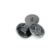 Metal buttons - jacket and coat shank button 24 mm - 40 L -  E 1682