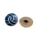 Metal buttons - jacket and coat shank button 24 mm - 40 L -  E 1682