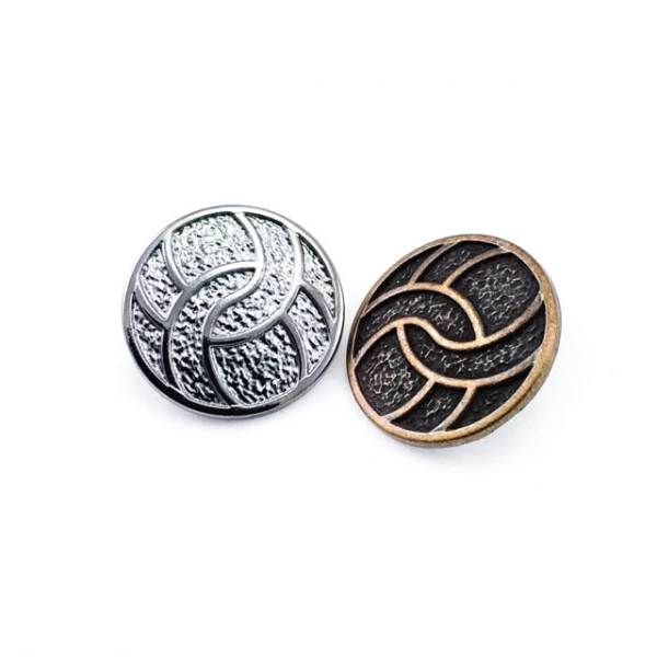 Metal düğme - mineli dış giyim düğmesi 22 mm - 36 boy E 1683 Metal düğme - mineli dış giyim düğmesi 22 mm - 36 boy E 1683