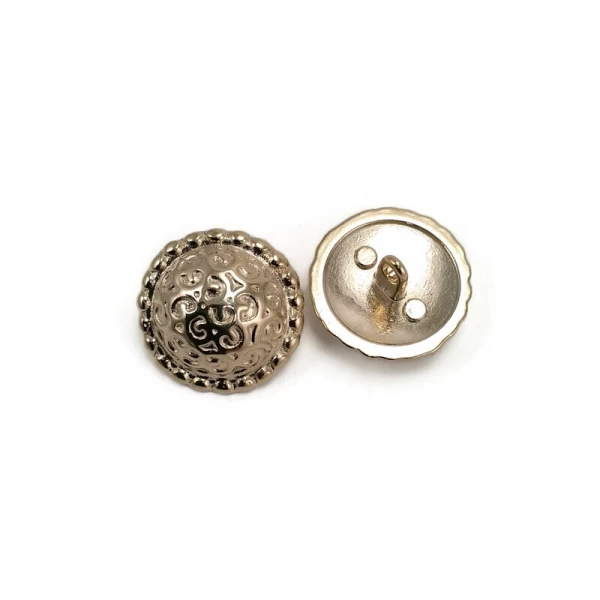 21 mm - 32 L Jacket and Blazer Button Patterned Convex Shank Button E 193