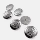 23 mm - 36 L Gold Crest Blazer Jacket Button Set E 2043 SET6