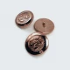17 mm - 28 boy Gold Ayaklı Düğme Blazer Ceket Düğmesi E 2044 G