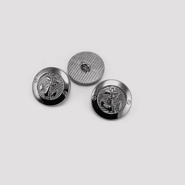 17 mm - 28 boy Çapa Logolu Ayaklı Düğme E 2044
