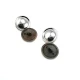 20 mm - 32 size Plain metal jacket button E 306