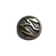 Bottom sewing metal button 27 mm E470