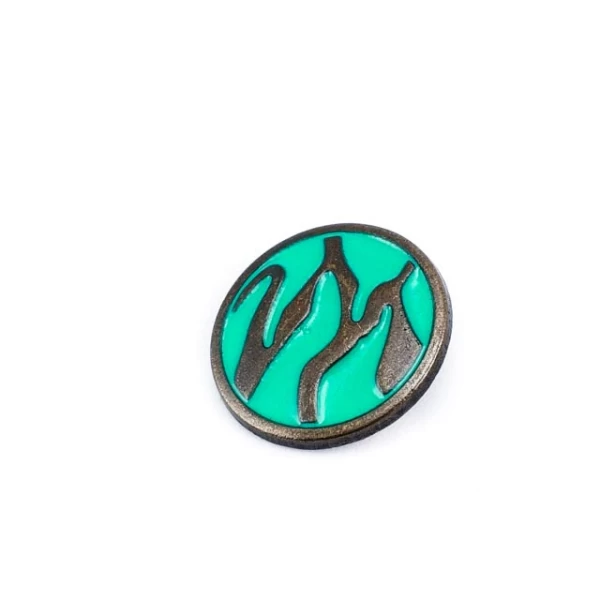 Bottom sewing metal button 27 mm E470