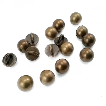 8 mm - 13 L Metal Shank Ball Button E 1016