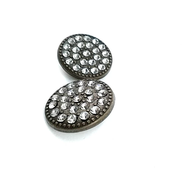 24 mm - 38 L  Rhinestone Button Coat Jacket Cardigan Coat Button E 579