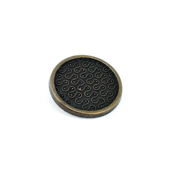 Button stitched bottom button with foot 34 mm - 54 size E 729