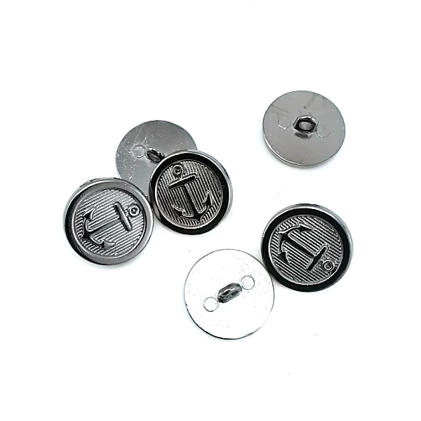 20 mm - 32 boy Blazer Ceket Düğmesi Gemi Çapası Armalı E 909 20 mm - 32 boy Blazer Ceket Düğmesi Gemi Çapası Armalı E 909