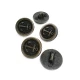 Anchor Patterned Metal button 17 mm - 27 size E 910